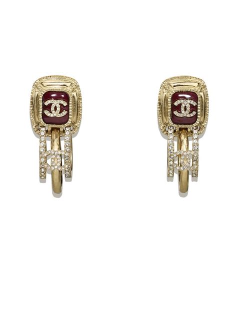 chanel earrings saks fifth|designer Chanel diamond earrings.